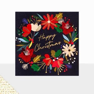 Aurora Happy Christmas Garland