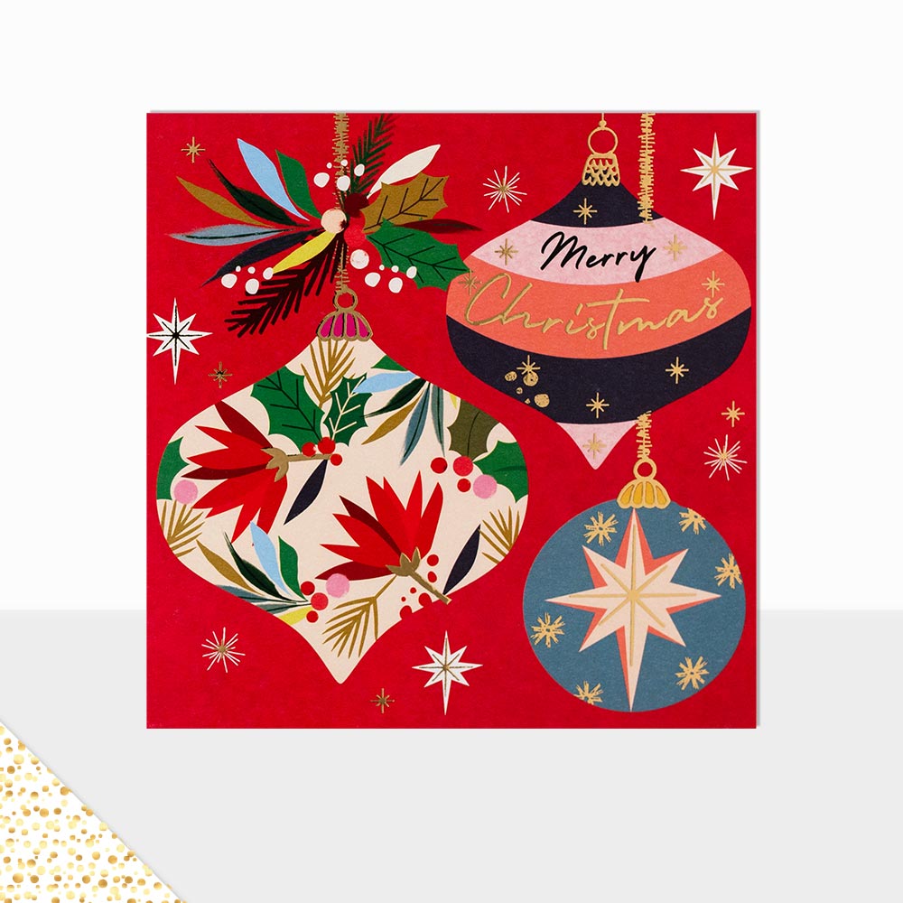 Aurora Merry Christmas Baubles