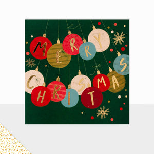 Aurora Merry Christmas Baubles