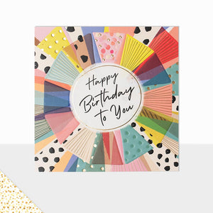 Aurora Happy Birthday Rosette