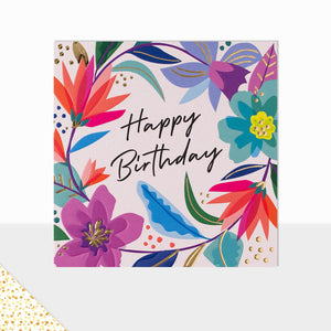 Aurora Happy Birthday Floral
