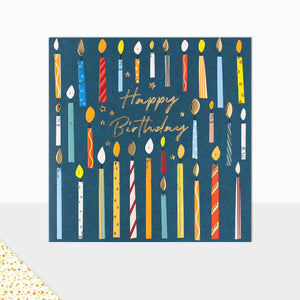 Aurora Happy Birthday Candles