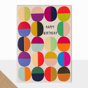 Bloom Happy Birthday Circles