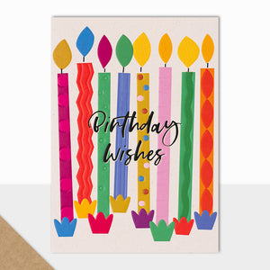 Bloom Happy Birthday Candles