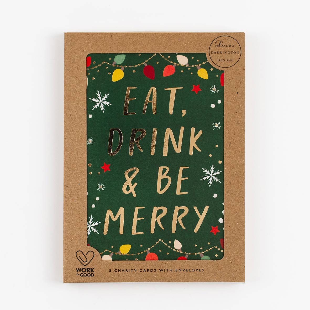 Charity Christmas Card Pack Be Merry