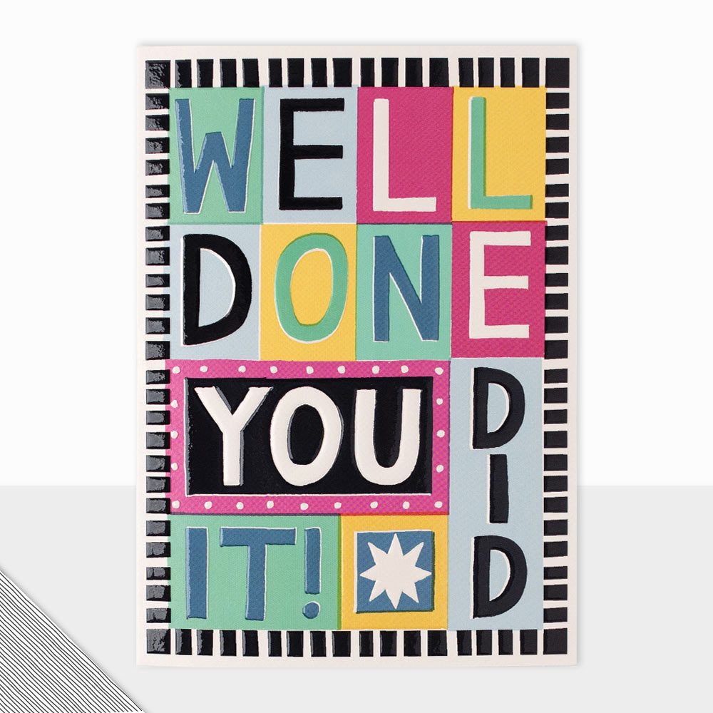 Fontfetti Well Done you did it