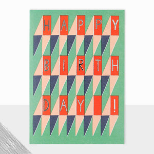 Honcho Happy Birthday Geometric