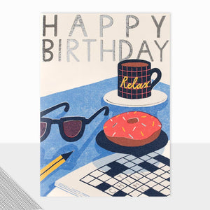 Honcho Happy Birthday Donut