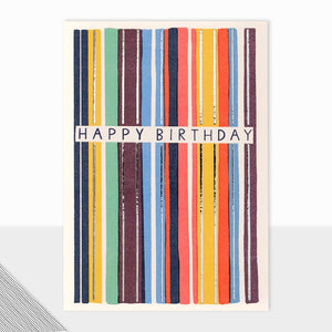Honcho Happy Birthday Stripes
