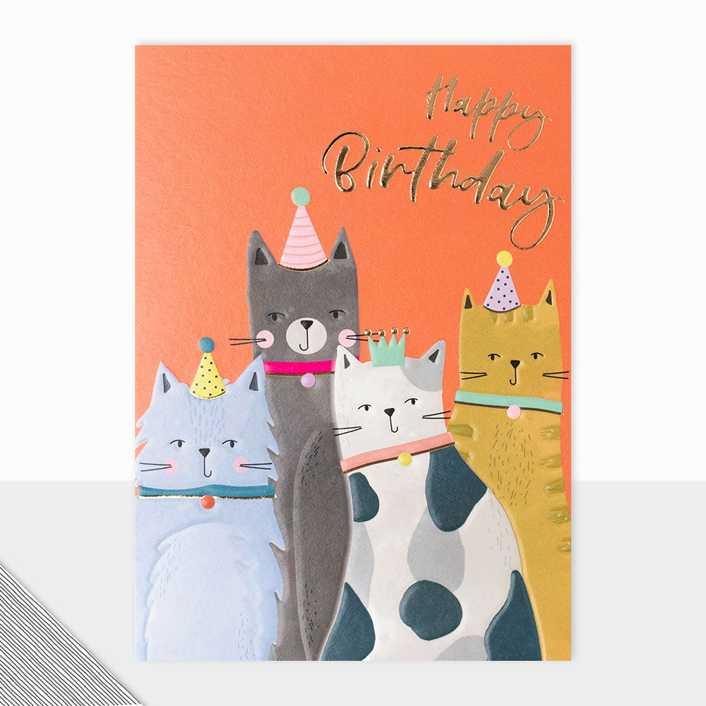 Kingdom Collection Happy Birthday Cats