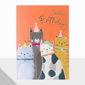 Kingdom Collection Happy Birthday Cats