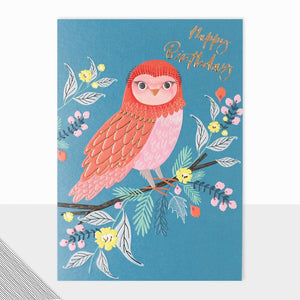 Kingdom Collection Happy Birthday Owl