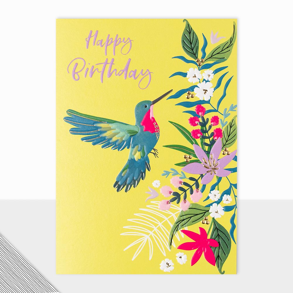 Kingdom Collection Happy Birthday Hummingbird