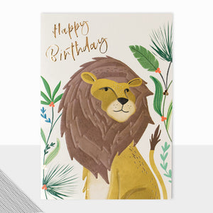 Kingdom Collection Happy Birthday Lion